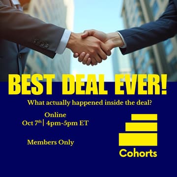 Cover Image for My Best Deal Ever (Members Only)