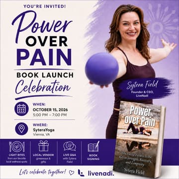 Cover Image for "Power Over Pain" Book Launch Celebration