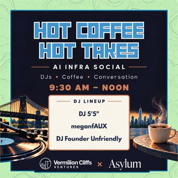 Cover Image for AI Infra Hot Coffee, Hot Takes | Beats and Brews Edition