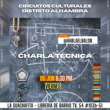 Cover Image for Charla Técnica con @hablaelbalon