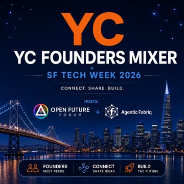 Cover Image for YC Founders Mixer — SF Tech Week 2026