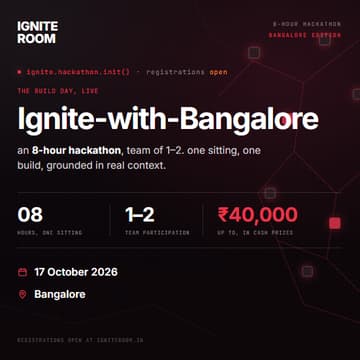 Cover Image for Ignite With Bangalore