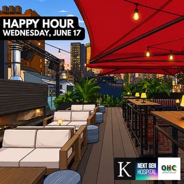 Cover Image for Next Gen Hospital x OHC x Kaizen Rooftop Happy Hour