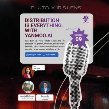 Cover Image for Iris Lens | EP09: Building Is Easy. Distribution Is Everything. | Pluto Toronto