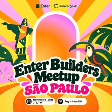 Cover Image for Enter Builders Meetup - São Paulo