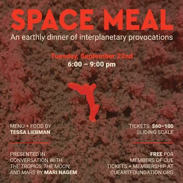 Cover Image for Space Meal: An Earthly Dinner of Interplanetary Provocations