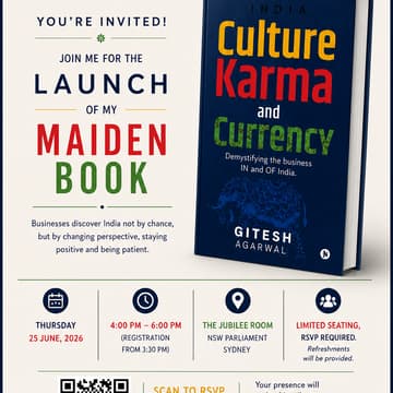 Cover Image for Book Launch by Gitesh