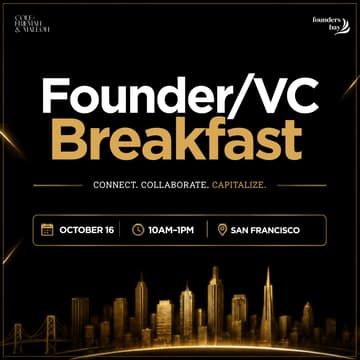 Cover Image for Founder/VC Breakfast hosted by Founders Bay