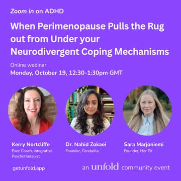 Cover Image for When Perimenopause Pulls the Rug out from Under your Neurodivergent Coping Mechanisms