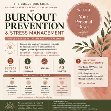 Cover Image for Burnout Prevention & Stress Management - Your Personal Reset
