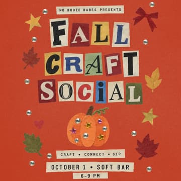 Cover Image for Fall Craft Social with No Booze Babes