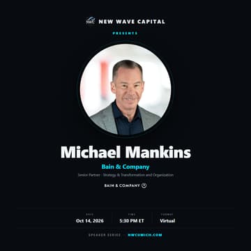 Cover Image for NWC Speaker Series: Michael Mankins, Bain & Company