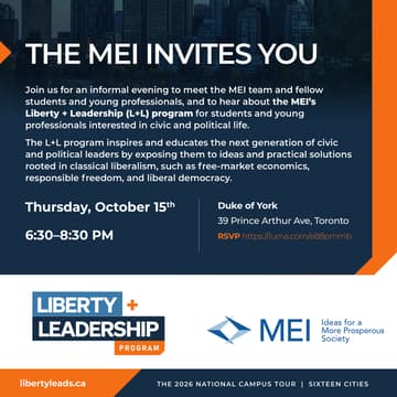Cover Image for Liberty + Leadership (An Evening with the MEI)