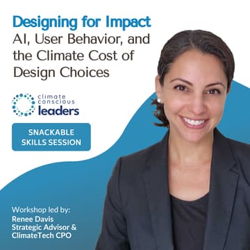 Cover Image for Designing for Impact || AI, User Behavior, and the Climate Cost of Design Choices