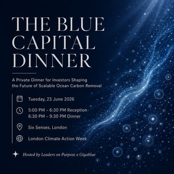 Cover Image for Blue Capital Dinner
