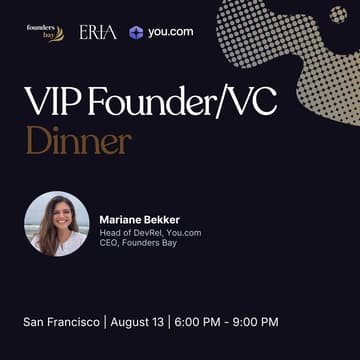 Cover Image for VIP Founder/VC Dinner