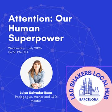 Cover Image for Local Hub Barcelona: Attention, Our Human Superpower
