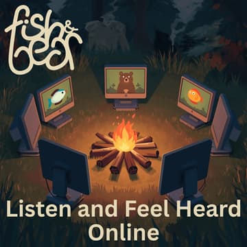 Cover Image for Fish & Bear: All the fun of our in-person events, but quicker & online.