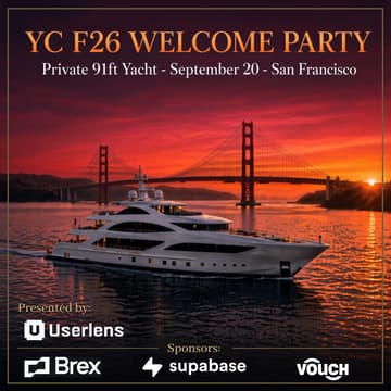 Cover Image for YC F26 Welcoming Yacht Party
