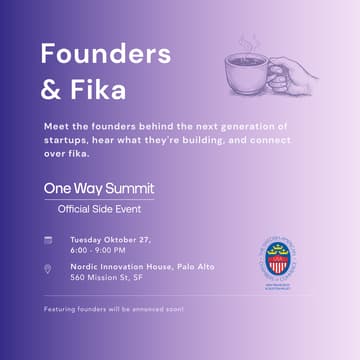 Cover Image for Founders & Fika