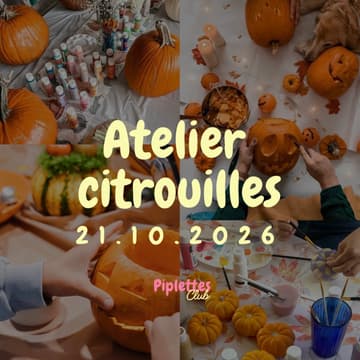Cover Image for Atelier customisation citrouille 🎃🌸