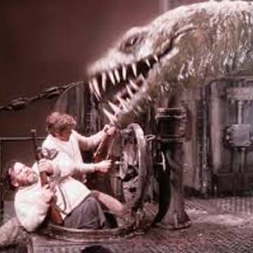 Cover Image for B-Movie Night: The Land That Time Forgot (1974) (Online)