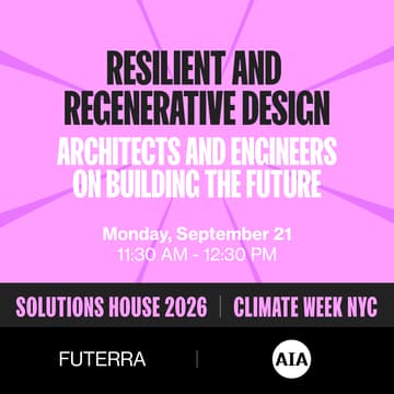 Cover Image for Resilient and Regenerative Design – Architects and policymakers on building the future