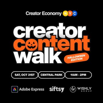Cover Image for Creator Content Walk: Halloween Edition
