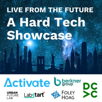 Cover Image for Live from the Future: A Hard Tech Showcase at New York Climate Week
