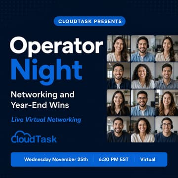 Cover Image for Operator Night: Networking and Year-End Wins — Wed, Nov 25, 6:30 PM EST