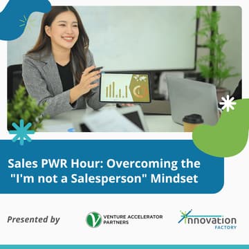 Cover Image for Sales PWR Hour: Overcoming the "I'm not a Salesperson" Mindset