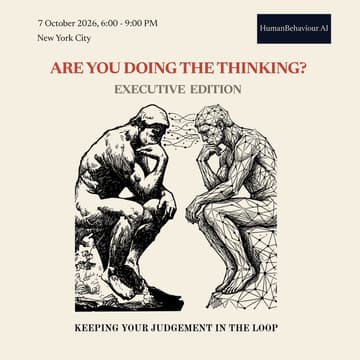 Cover Image for Thinking With AI Executive Edition: Keeping Your Judgement in the Loop