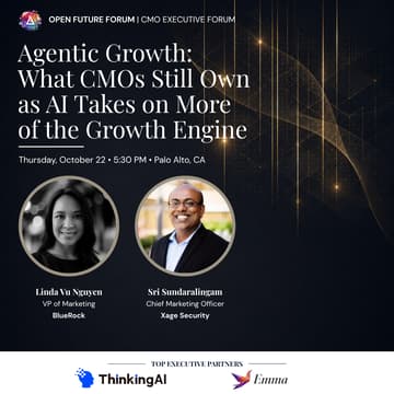 Cover Image for Agentic Growth: What CMOs Still Own as AI Takes on More of the Growth Engine