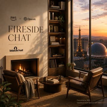 Cover Image for AWS x OpenAI Fireside Chat with Chet Kapoor & Clint Gibler