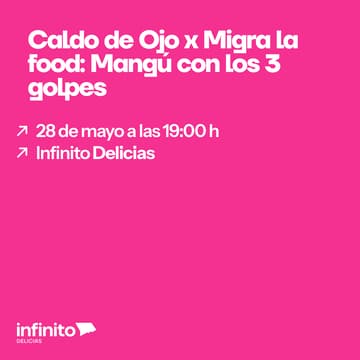 Cover Image for Caldo de Ojo x Migra la food: Mangú con los 3 golpes