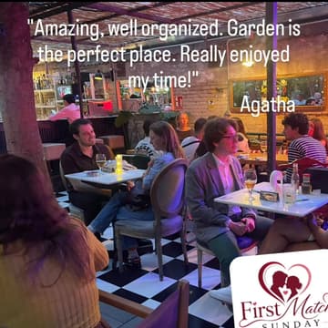 Cover Image for FIRST DATES EXPRESS (25-35; 36-47) in Barcelona at ALICE SECRET GARDEN