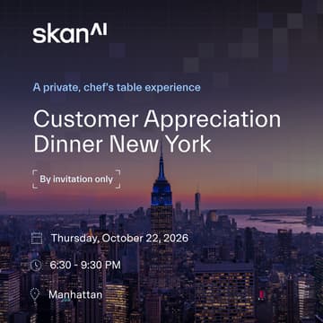 Cover Image for Skan AI Chef's Table Experience | New York