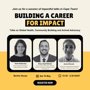 Cover Image for Building a career for Impact