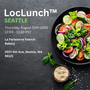 Cover Image for LocLunch™ Seattle - August 20th, 2026