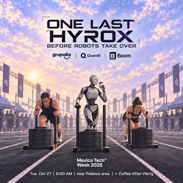 Cover Image for One Last Hyrox Before Robots Take Over - Grupalia x Quentli x Boom AI