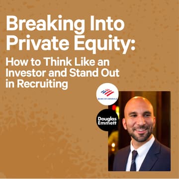 Cover Image for Breaking Into Private Equity: How to Think Like an Investor and Stand Out in Recruiting