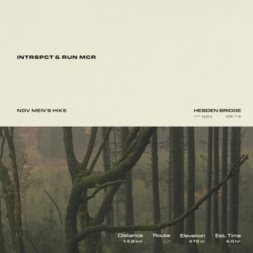 Cover Image for INTRSPCT x RUN MCR November Men's Hike
