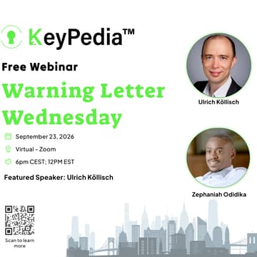 Cover Image for September Edition - Warning Letter Wednesday Webinar