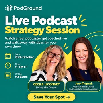 Cover Image for Live Podcast Strategy Session with Jenn Trepeck - Grant Edition