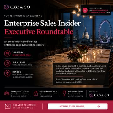 Cover Image for Enterprise Sales Insider | Executive Roundtable