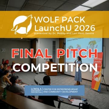 Cover Image for Wolf Pack LaunchU 2026 Final Pitch Competition