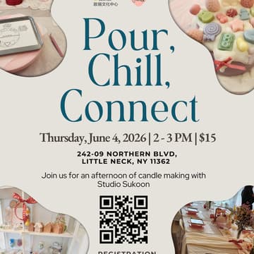 Cover Image for Pour, Chill, Connect: Candle Making at Studio Sukoon