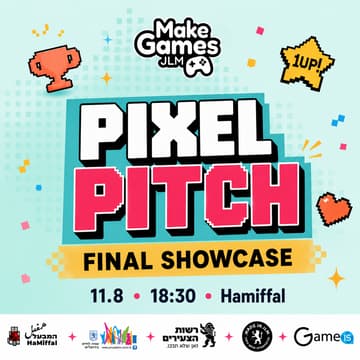 Cover Image for Pixel Pitch - Jerusalem Games Showcase