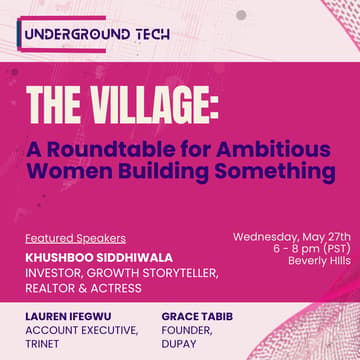 Cover Image for The Village: A Roundtable for Ambitious Women Building Something
