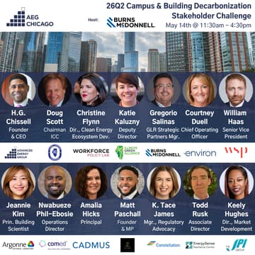 Cover Image for AEG Chicago 26Q2 Stakeholder Challenge: Campus & Building Decarbonization